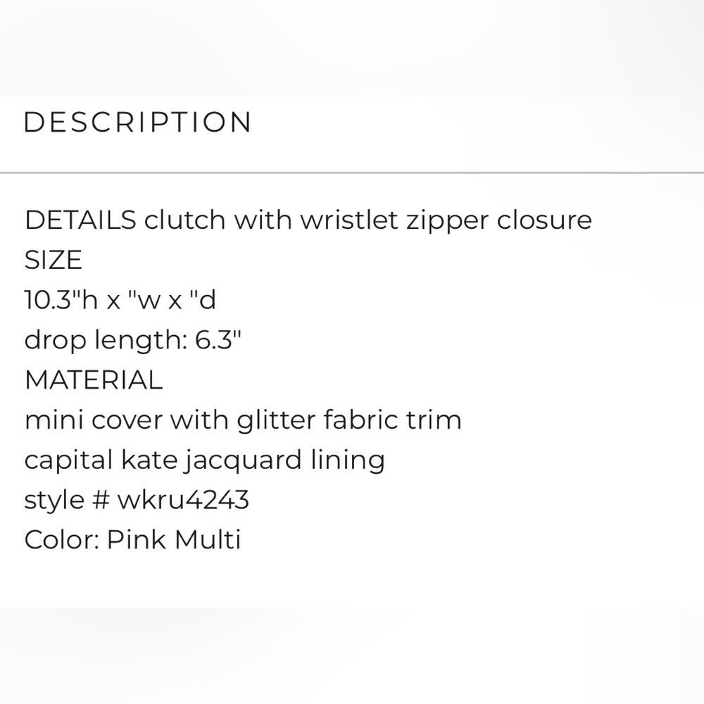Kate Spade Flavor Of The Month Large Wristlet/Clutch - Picture 11 of 11